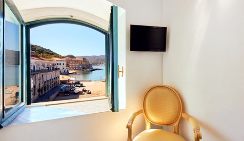 Habitación junior, balcón, vistas al mar