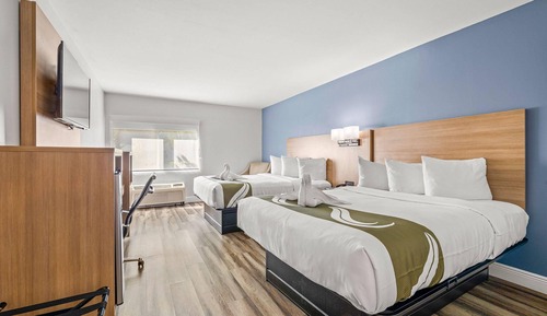 Habitación, 2 camas de matrimonio, accesible para personas con discapacidad, no fumadores