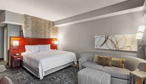 Habitación, 1 cama de matrimonio grande con sofá cama, no fumadores