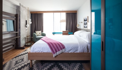 Habitación estándar, 1 cama de matrimonio grande, ducha con asiento