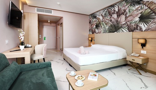 Habitación Premium con 1 cama doble o 2 individuales, vistas al jardín