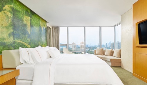 Habitación Club, 1 cama de matrimonio grande, vistas a la ciudad