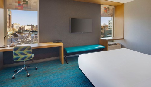 Habitación, 2 camas de matrimonio (Mobility/Hearing Access, Transf Shwr)