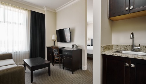 Suite junior, 1 cama de matrimonio con sofá cama