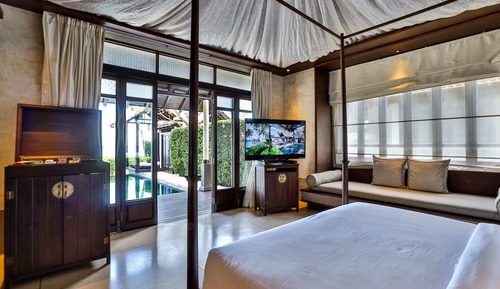 Villa, 1 cama de matrimonio grande (Ocean Pool)