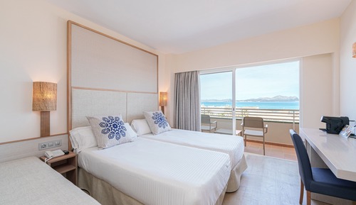 Habitación doble, balcón, vistas al mar