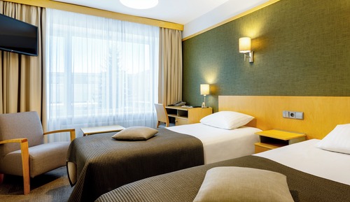 Habitación estándar con 1 cama doble o 2 individuales