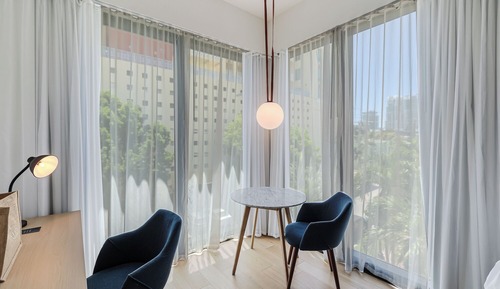 Estudio, 1 cama de matrimonio