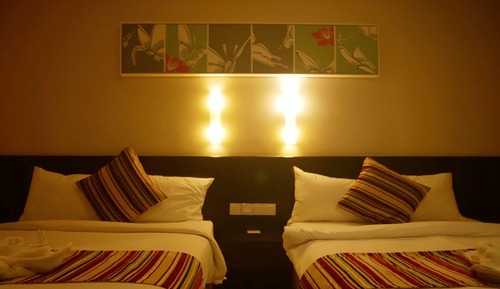 Habitación superior con 2 camas individuales