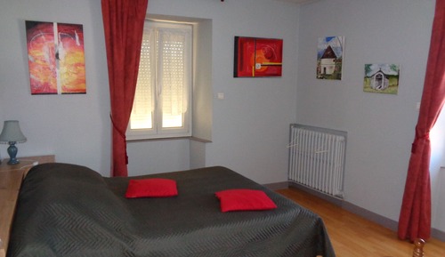 Habitación doble, vistas al jardín (Le Colombier)