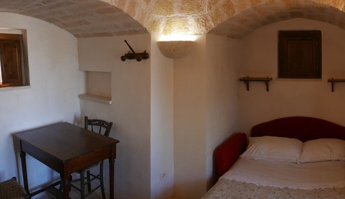 Habitación doble, 1 cama individual grande, baño privado (Trullo)