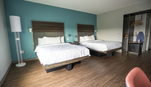 Habitación, 2 camas de matrimonio