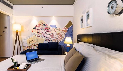 Habitación ejecutiva con 1 cama doble o 2 individuales