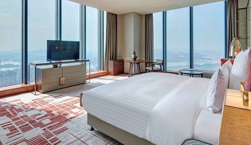 Habitación Deluxe, 1 cama de matrimonio grande, vistas al río (High Floor)
