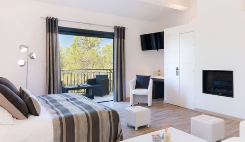 Suite ejecutiva, 1 cama de matrimonio grande con sofá cama