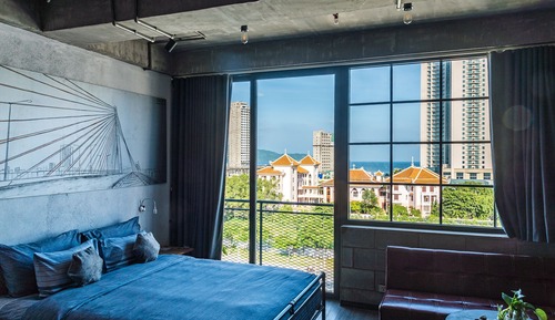 Habitación doble, vistas al mar