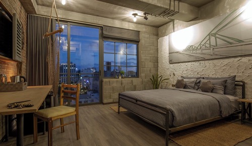 Habitación doble, vistas al jardín