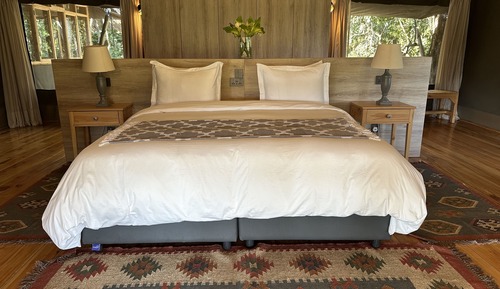 Tienda de lujo, 2 habitaciones, chimenea, vistas al valle