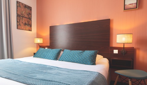 Habitación con 1 cama doble o 2 individuales, 1 cama de matrimonio grande