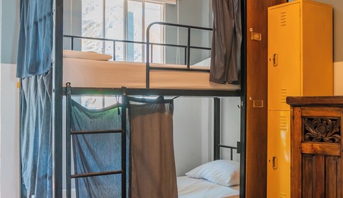 Bed in 6-Bed Female Dormitory Room