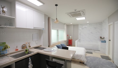 Estudio, bañera de hidromasaje (12 pyeong)