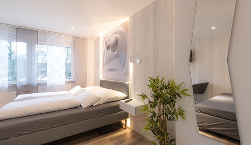 Apartamento estándar, baño privado, vistas al parque (Zimmer 201)