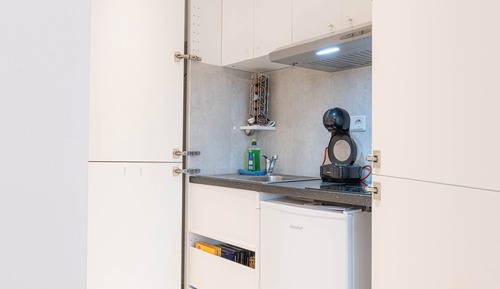 Apartamento, baño privado, vistas al jardín (Zimmer 202)