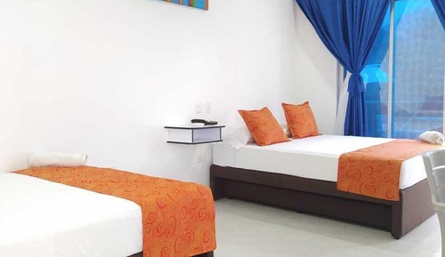 Habitación cuádruple Deluxe