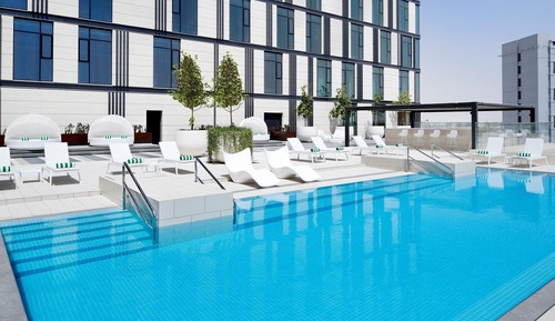 Premium Room, Pool View, Free bus: DIP Metro, Ibn Battuta Mall, JBR Beach, DWC Airport, Pre Book Bus