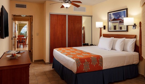 Suite, 1 cama de matrimonio grande con sofá cama, cocina, vistas al jardín