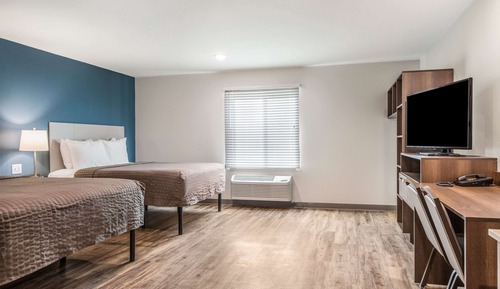 Habitación, 2 camas de matrimonio, accesible para personas con discapacidad, no fumadores