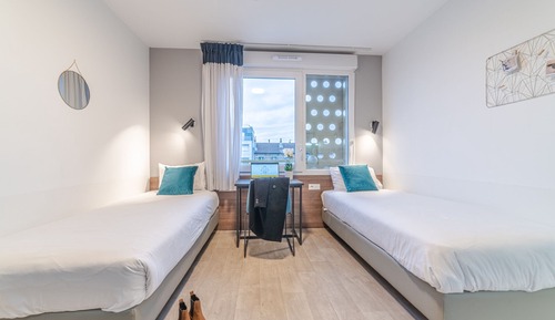 Estudio estándar, 2 camas individuales