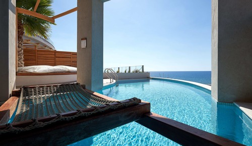 Suite junior, piscina privada