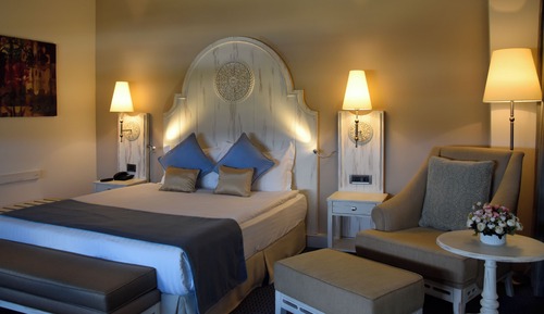 Suite Deluxe, 1 cama de matrimonio grande, no fumadores, en esquina (Mountain View)