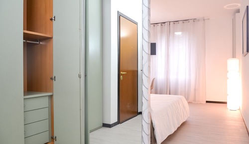 Habitación Confort con 1 cama doble o 2 individuales, vistas al jardín (Porta Vigentina)