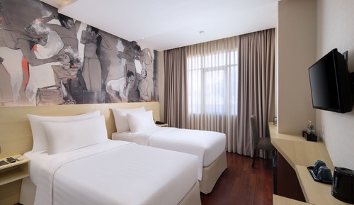 Habitación superior con 2 camas individuales