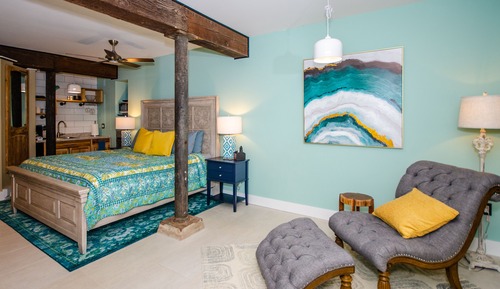 Suite Elite, 2 habitaciones, cocina básica, planta baja