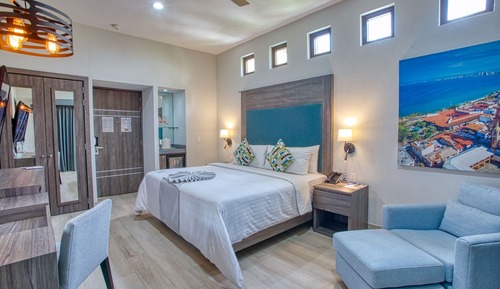 Habitación doble, accesible para personas con discapacidad (Habitación De Lujo)