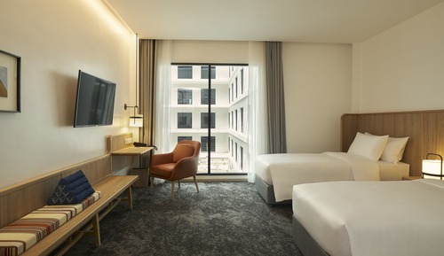 Habitación, 2 camas individuales (Roomy Twin Courtyard)