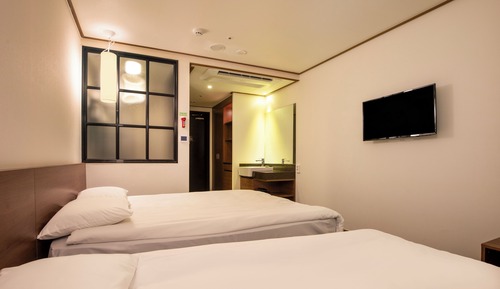 Habitación familiar doble, 2 camas dobles, no fumadores