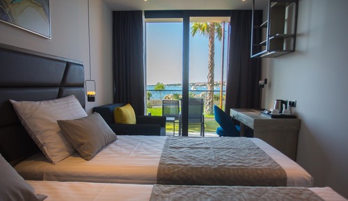 Habitación Deluxe, balcón, vistas al mar