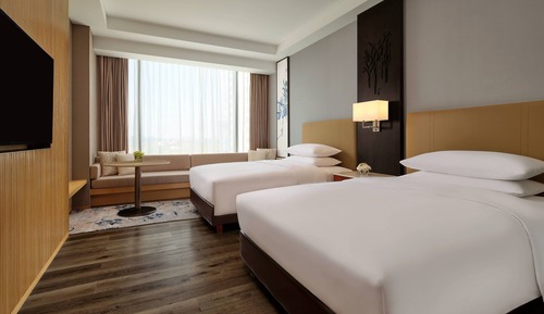 Habitación, 2 camas dobles, no fumadores