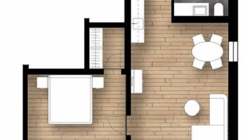 Apartamento estándar, balcón
