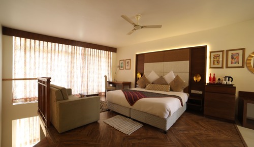 Habitación cuádruple familiar, vistas a la montaña