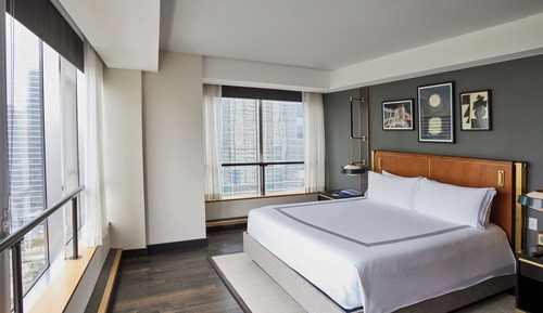 Habitación, 1 cama de matrimonio grande, en esquina