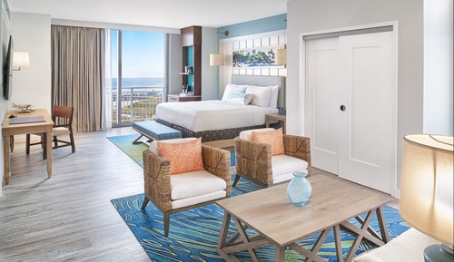 Habitación Premium, 1 cama de matrimonio grande con sofá cama, en esquina