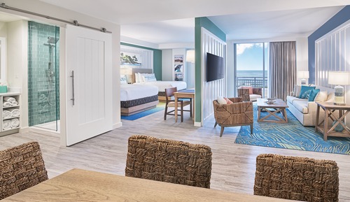 Habitación Premium, vistas al mar (Two Queen Beds, Accessible)