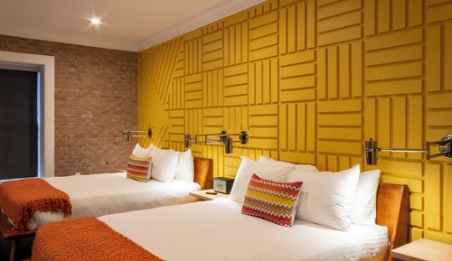 Habitación estándar, 2 camas de matrimonio