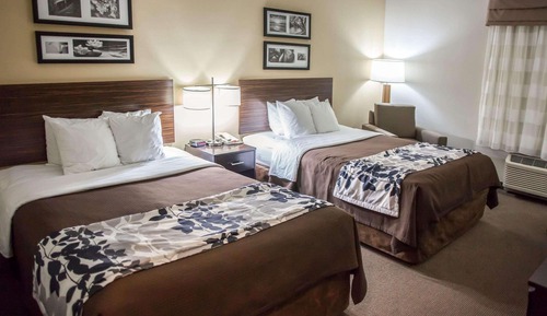 Habitación estándar, 2 camas de matrimonio, no fumadores