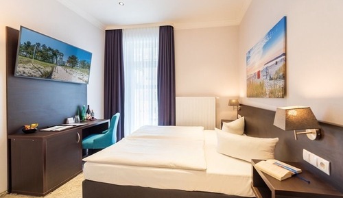 Habitación doble, balcón